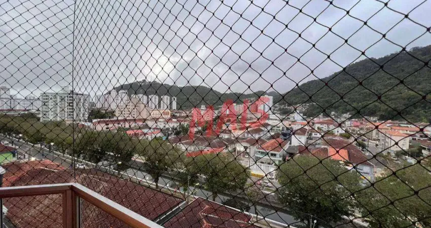 Apartamento com 2 dormitórios à venda, 68 m²  - vila belmiro - santos/sp