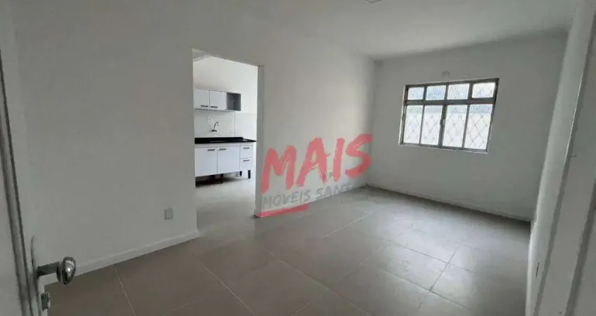 Apartamento com 3 dormitórios à venda, 70 m²  - macuco - santos/sp