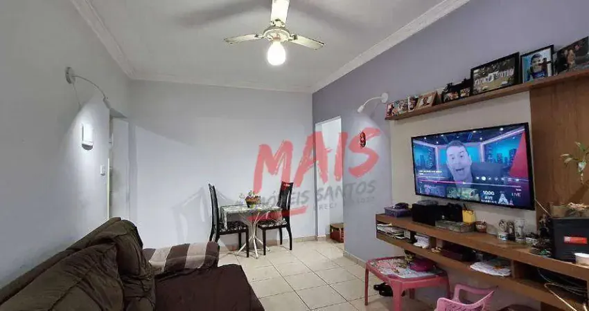 Apartamento com 2 dormitórios à venda, 83 m² por r$ 380.000,00 - marapé - santos/sp