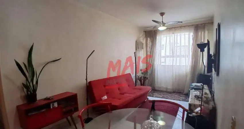 Apartamento com 2 dormitórios à venda, 89 m² por - josé menino - santos/sp