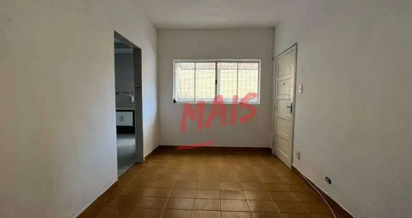 Apartamento com 2 dormitórios à venda, 57 m² - vila matias - santos/sp
