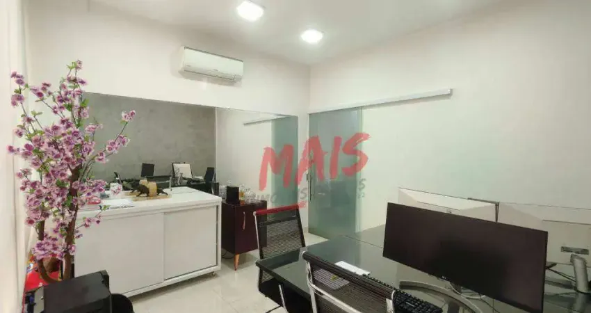 Sala comercial para alugar no Gonzaga, Santos 