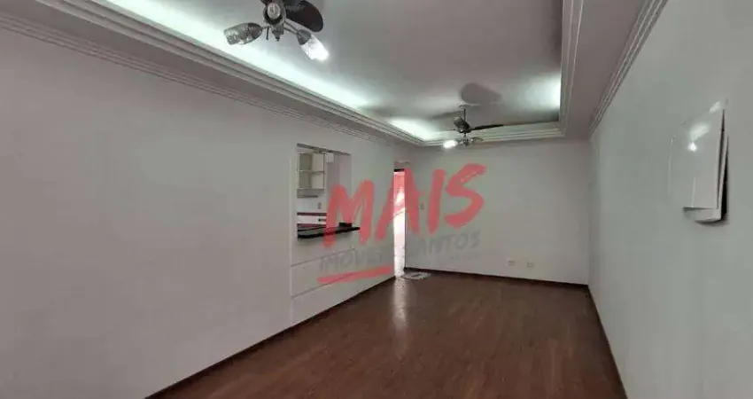 Apartamento com 2 dormitórios à venda, 92 m² - Gonzaga - Santos/SP