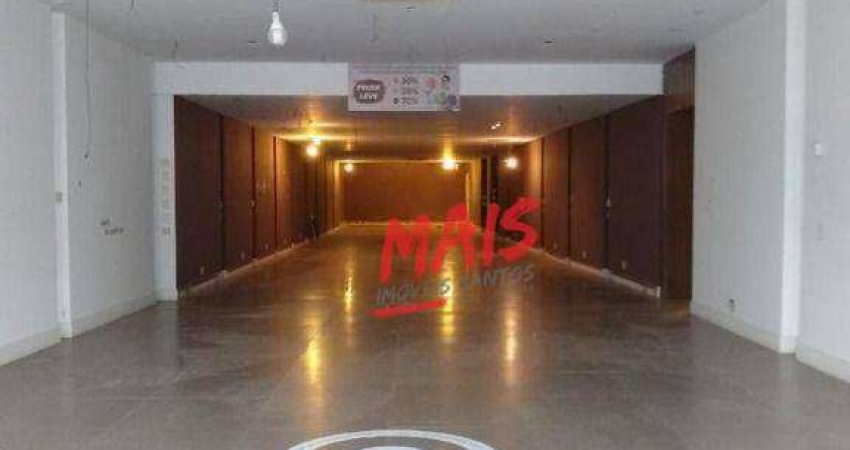Ponto comercial com 2 salas para alugar na Vila Mathias, Santos 
