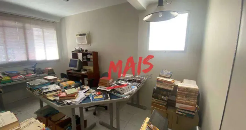 Sala comercial com 2 salas à venda no Gonzaga, Santos 