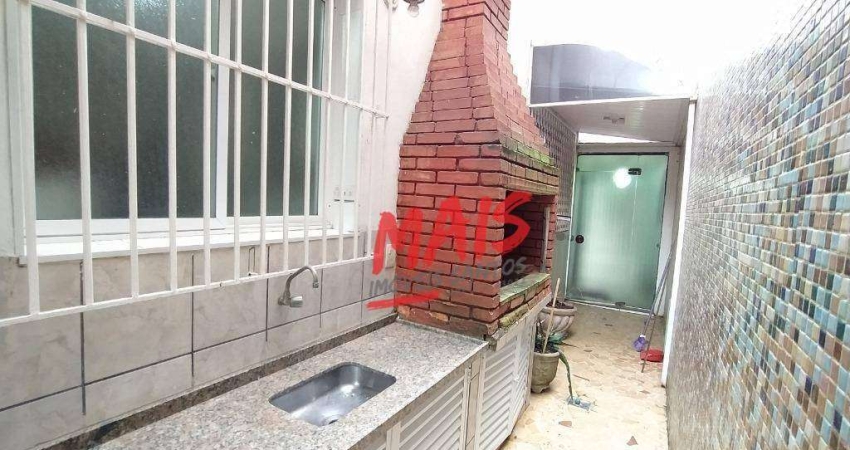 Casa com 3 dormitórios à venda, 135 m² por R$ 750.000,00 - Ponta da Praia - Santos/SP