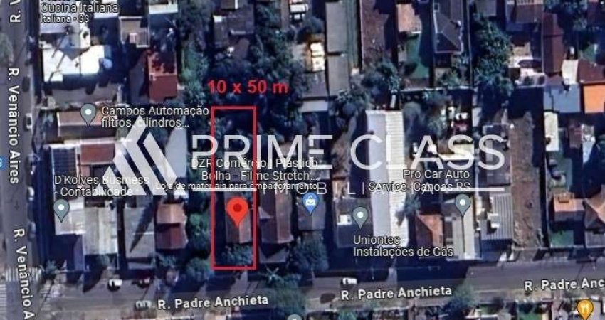Terreno à venda na Rua Padre Anchieta, 262, Nossa Senhora das Graças, Canoas