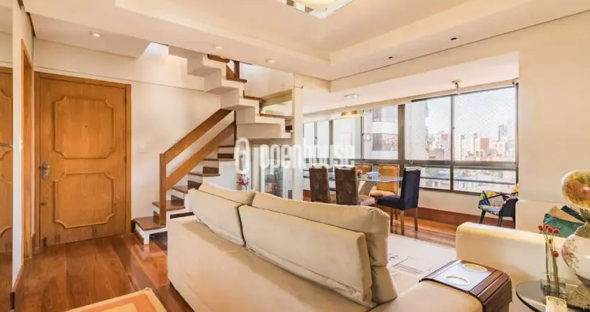 Belíssima cobertura de 175m² com suíte no bairro Bela Vista.
