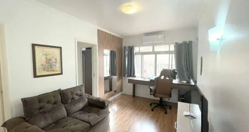 Apartamento de 1 dormitório à venda, próximo à praia, 45 m² - Gonzaga, Santos/SP