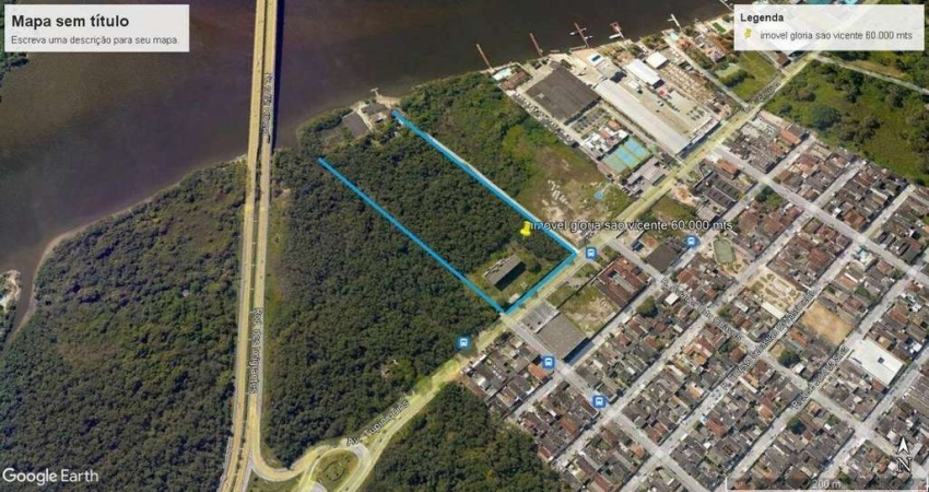 VENDA | TERRENO PLANO COM EDIFICAÇÃO | 60.000 m² | JAPUÍ SÃO VICENTE