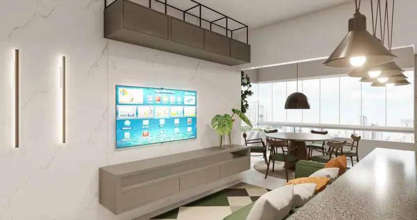 LANÇAMENTO RESIDENCIAL MARAJÓ NO CAMPO GRANDE, 2 DORMITÓRIOS, 1 VAGA, 54,24 m² ATÉ 82,17 m²