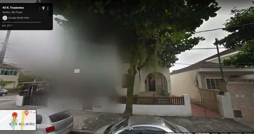 Terreno à venda na Rua Tiradentes, Vila Belmiro, Santos