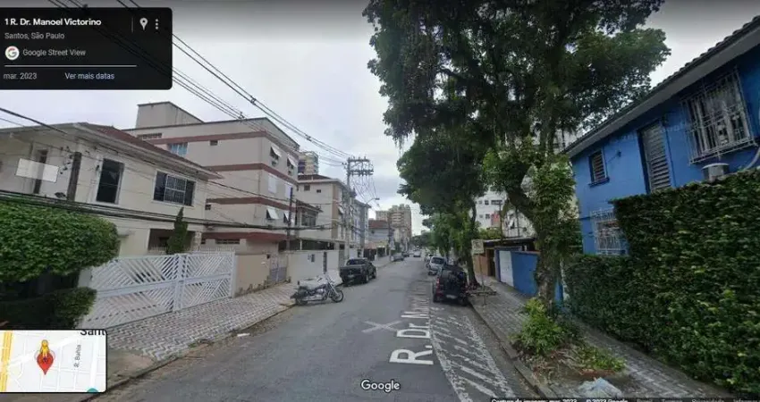Terreno à venda na Rua Doutor Manoel Victorino, Gonzaga, Santos