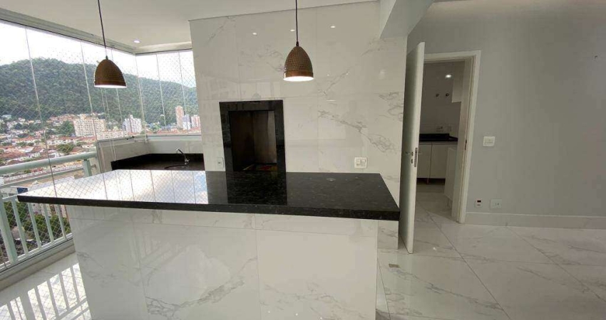 APARTAMENTO 3 DORMITÓRIOS COM SACADA ENVIDRAÇADA ANDAR ALTO MARAPÉ