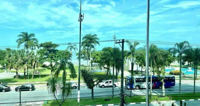 Apartamento 4 suites com sacada frente pro mar bairro aparecida 2 vagas