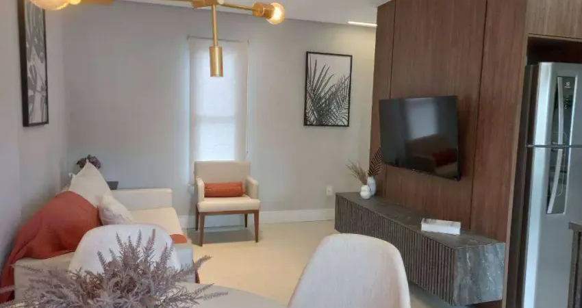 Apartamento com 2 dormitórios à venda, prédio novo- Boqueirão - Santos/SP