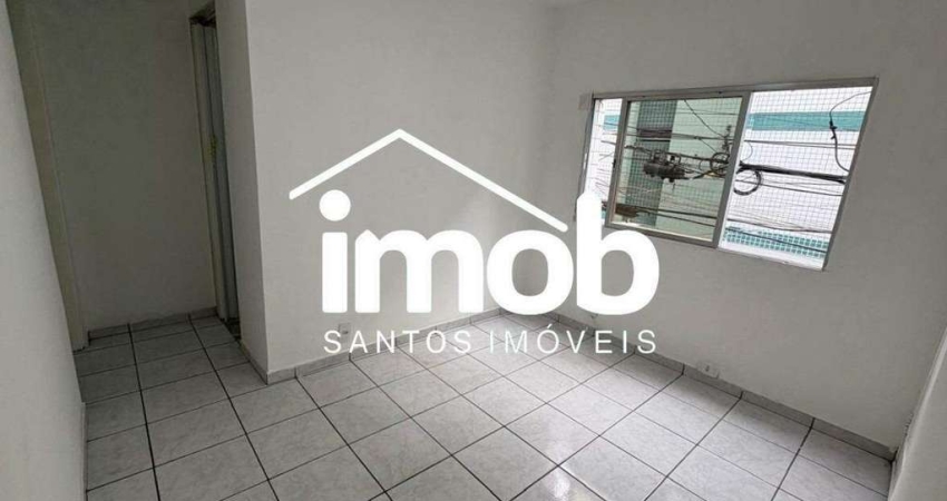 Apartamento com 1 dormitório na Aparecida em Santos/SP