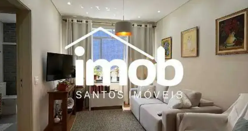 Apartamento no gonzaga, 3 quartos (1 suíte), andar alto, 1 vaga coletiva