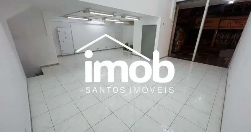 Ponto comercial para alugar na Rua Riachuelo, Centro, Santos