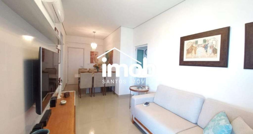 Apartamento com 2 dormitórios na Vila Mathias em Santos/SP