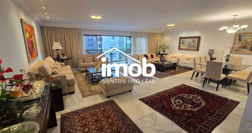 Venda - Apartamento 4 dormitórios - 2 vagas de garagem - Gonzaga - Santos
