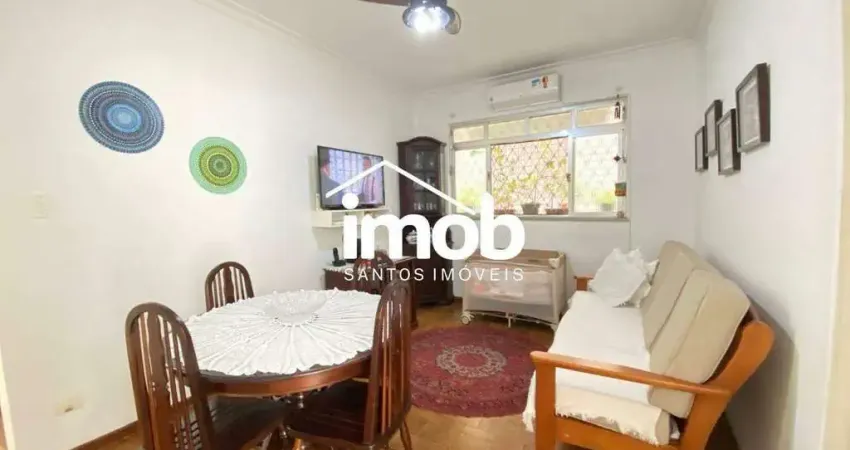 Apartamento com 2 dormitórios no Gonzaga em Santos/SP