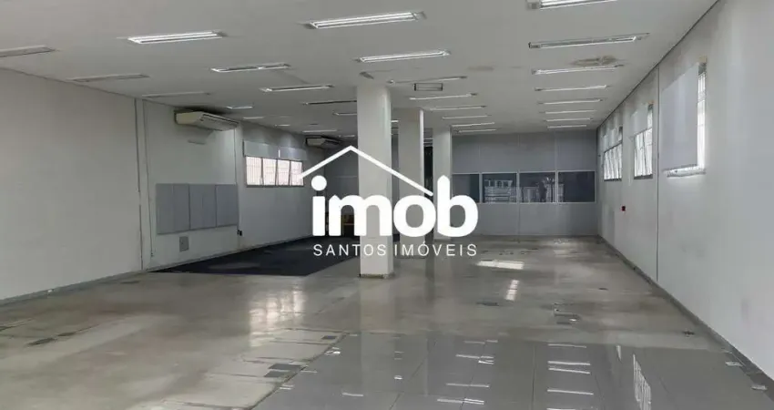 Loja 407 m² em avenida de grande circulação no Gonzaga Santos SP