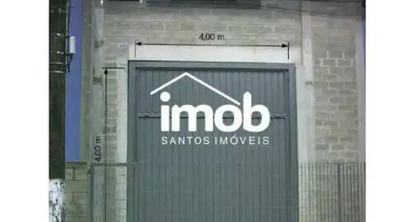 Galpão com ampla loja 240 m² a venda locação polo tecnológico de santos - paquetá