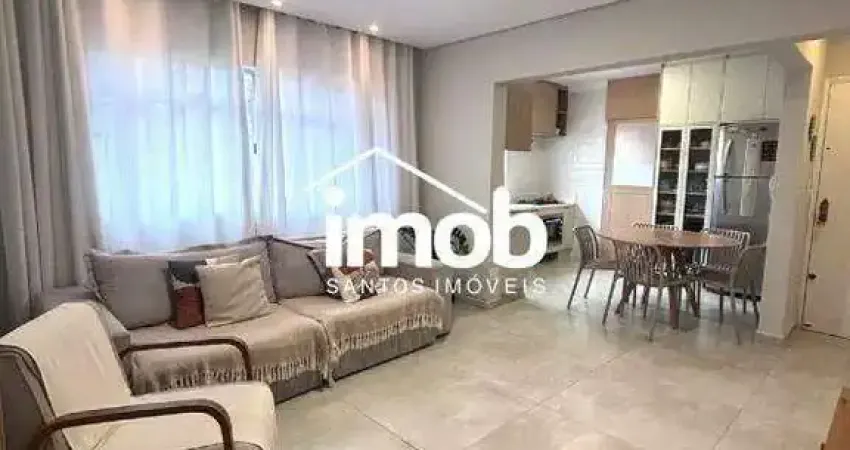 Apartamento com 3 Quartos na Pompéia em Santos/SP