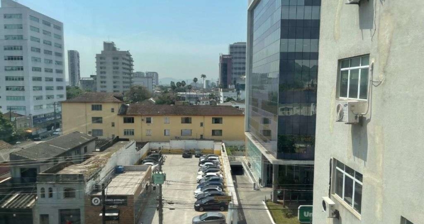 Sala comercial para alugar na Rua Paraná, Vila Mathias, Santos