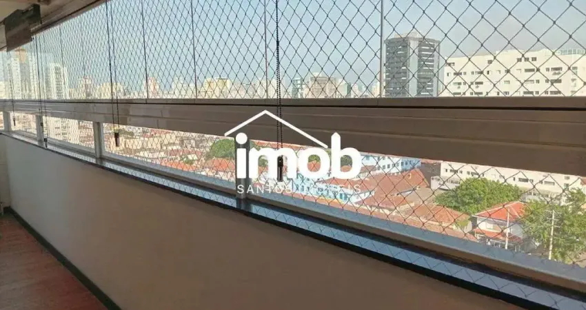 Apartamento com 2 dormitórios no Macuco em Santos/SP