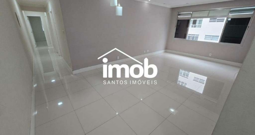 Apartamento de 3 dormitórios à venda, andar alto, 168 m² - Ponta da Praia, Santos/SP