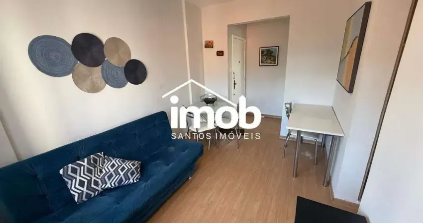 Apartamento de 3 dormitórios à venda, prédio frente mar, lazer completo - José Menino, Santos/SP