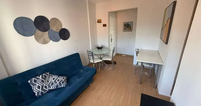 Apartamento de 3 dormitórios à venda, prédio frente mar, lazer completo - José Menino, Santos/SP