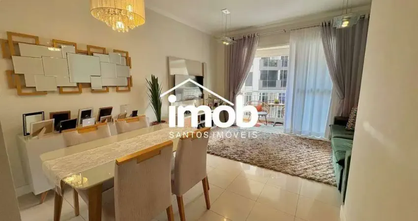 Comprar Apartamento no Gonzaga – Santos/SP | 95 m² úteis | 3 dormitórios | 2 vagas | Lazer completo