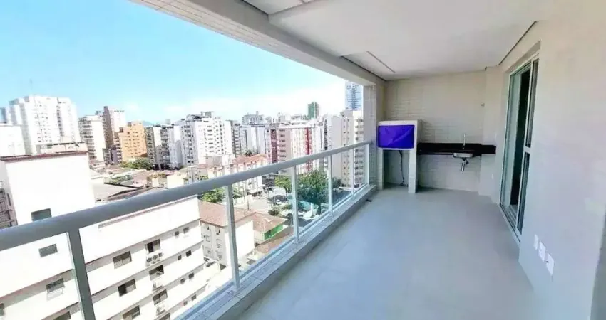Apartamento novo com lazer próximo da praia, Aparecida – Santos/SP.