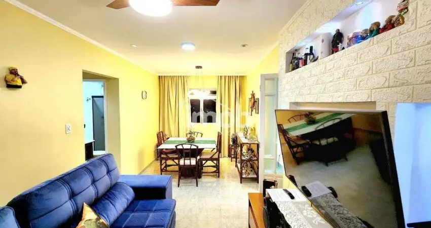 Apartamento na ponta da praia, santos/sp - 2 dormitórios, garagem fechada e ótima localização!