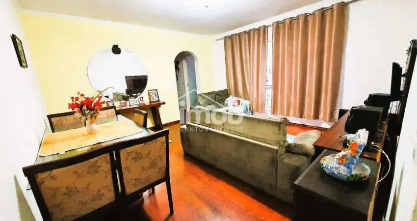 Apartamento amplo na ponta da praia – 2 dormitórios, suíte e excelente infraestrutura