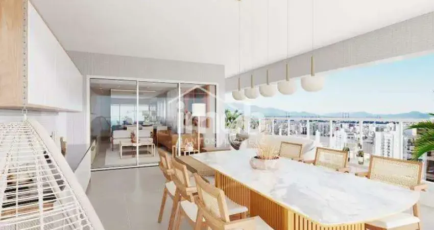 Residencial bali – lançamento no embaré, santos | 2 e 3 suítes com vista para o mar