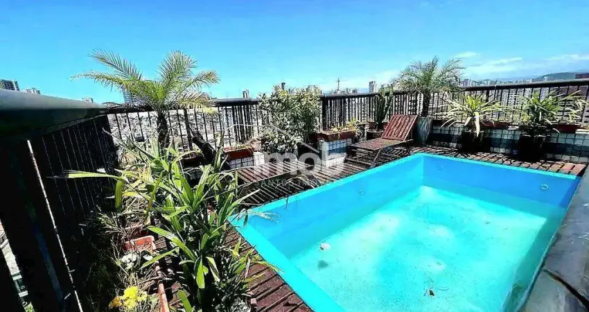 Cobertura dúplex de luxo na aparecida – 5 dormitórios, 3 suítes, piscina e spa
