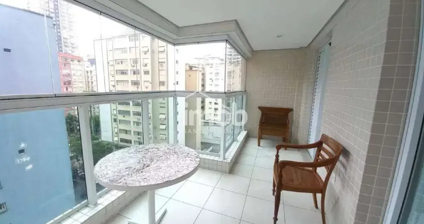 Apartamento com 1 quarto para alugar na Rua Tolentino Filgueiras, Gonzaga, Santos