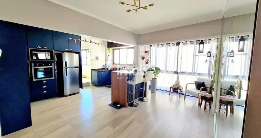 Apartamento à venda | 2 dormitórios (1 suite ) | 103 m² | 1 vaga | ponta da praia - santos/sp