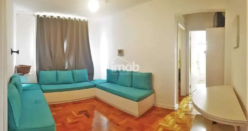 Apartamento mobiliado próximo da praia em santos localizado no bairro do boqueirão.