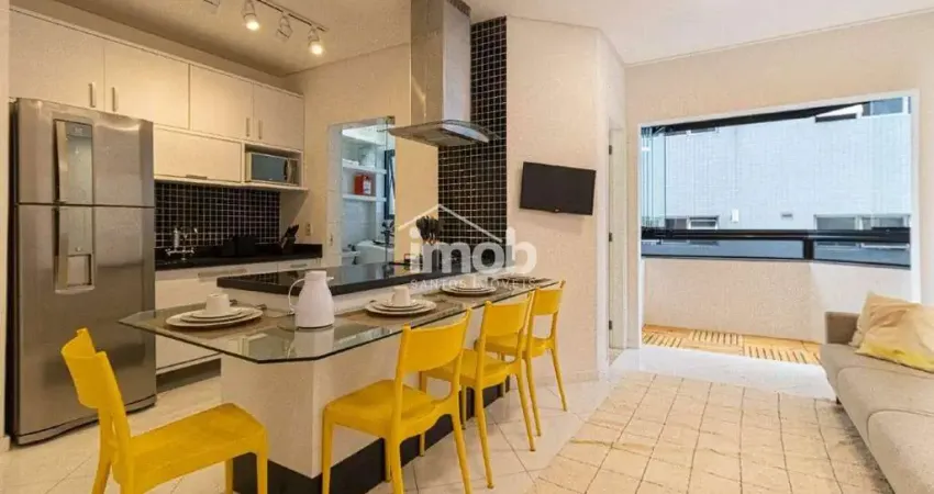 Apartamento com 1 quarto à venda na Avenida Doutor Bernardino de Campos, Pompéia, Santos