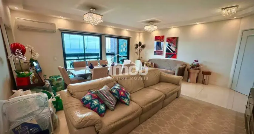 Apartamento com 2 quartos, vista mar e lazer completo - pompéia, santos/sp