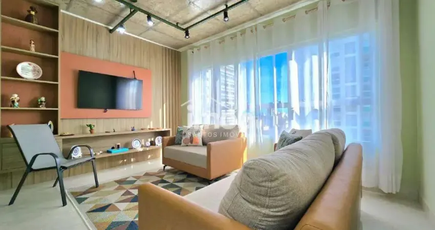 Apartamento 2 dormitórios no maxhaus, 74 m² – embaré, santos/sp