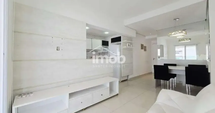 Apartamento para aluguel no gonzaga, santos/sp – 2 dormitórios, 1 suíte, 1 vaga – tolentino plus residence