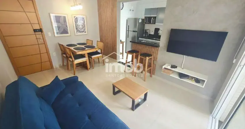 Apartamento com 1 quarto para alugar na Avenida Doutor Epitácio Pessoa, Embaré, Santos