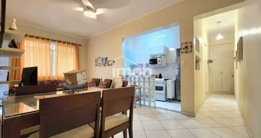 Apartamento próximo da praia , 1 dormitório com vaga – boqueirão, santos/sp