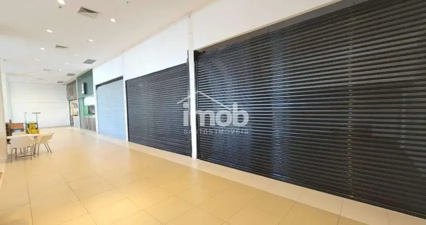 Loja para locação no the blue office mall, 44 m², praça de alimentação – encruzilhada, santos/sp